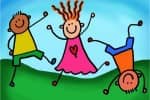 Kids shake